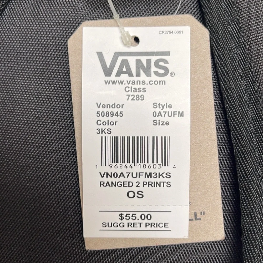 VANS Ranger 2 Prints Roses White Women's Backpack VN0A7UFM3KS NWT